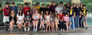 Os juvenis que jogaram o Festival Juvenil