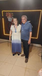 Lia Cintra e Cláudio César de Andrade, da quadra CAPUCHO